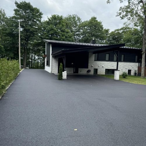 Pavage résidentiel – Asphalte et pavé uni