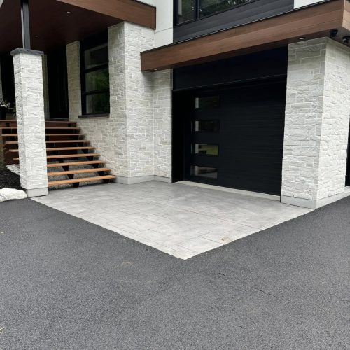 Pavage résidentiel – Asphalte et pavé uni