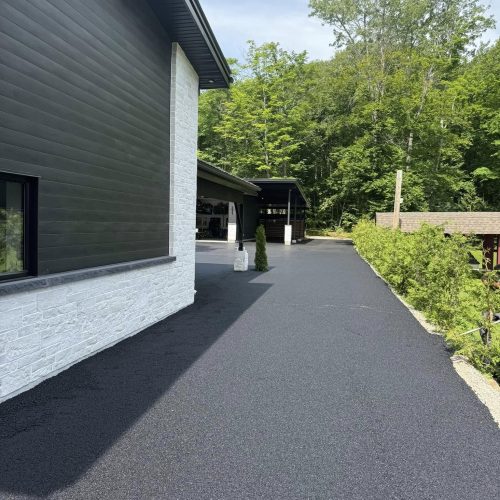 Pavage résidentiel – Asphalte et pavé uni