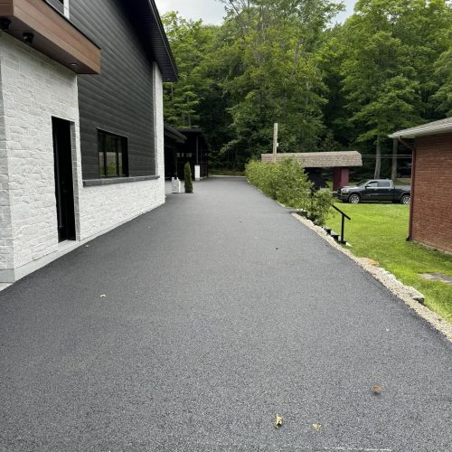 Pavage résidentiel – Asphalte et pavé uni